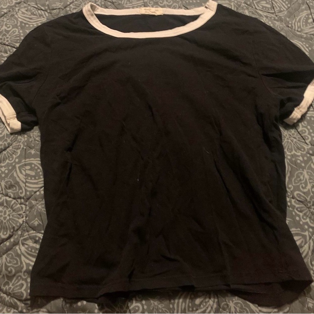 Stylish Black and White Women's Tee
